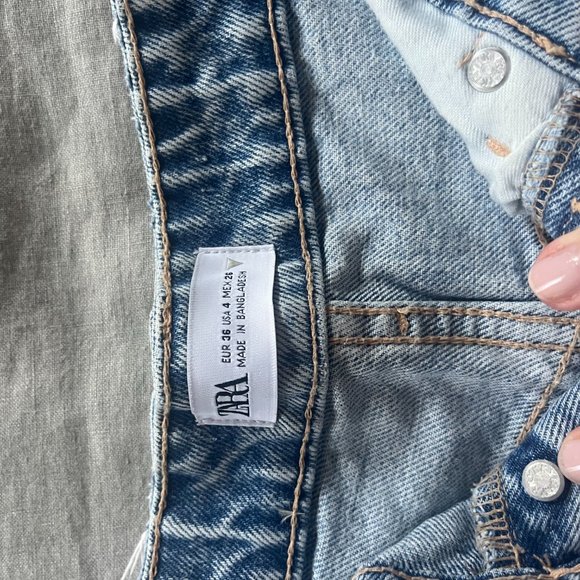 Zara Denim Shorts - Picture 3 of 3